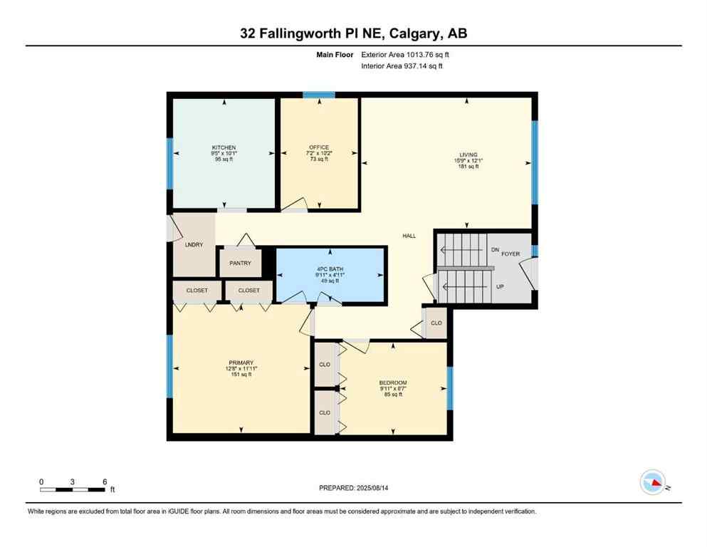 MLS® A2248456 - 32 Fallingworth Place  in Falconridge Calgary, Residential