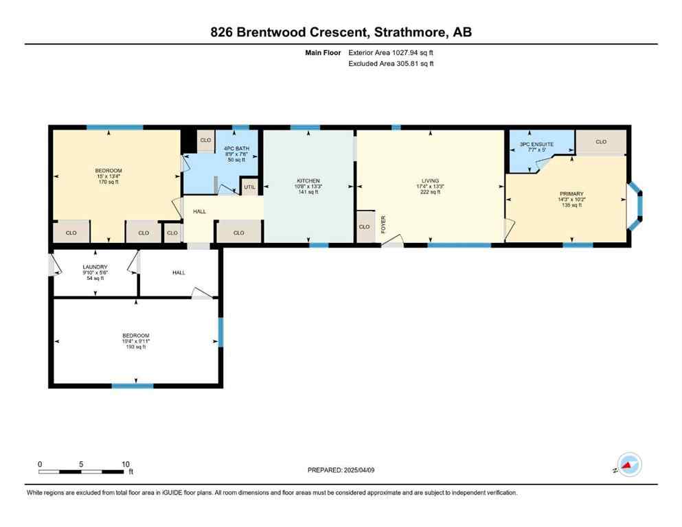 MLS® A2248510 - 826 Brentwood Crescent  in Brentwood_Strathmore Strathmore, Residential