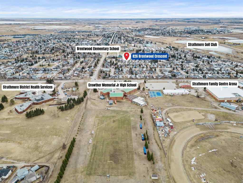 MLS® A2248510 - 826 Brentwood Crescent  in Brentwood_Strathmore Strathmore, Residential