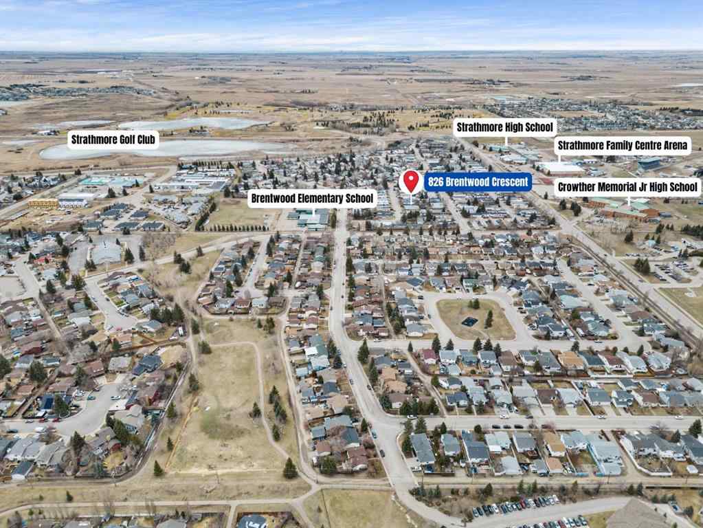 MLS® A2248510 - 826 Brentwood Crescent  in Brentwood_Strathmore Strathmore, Residential