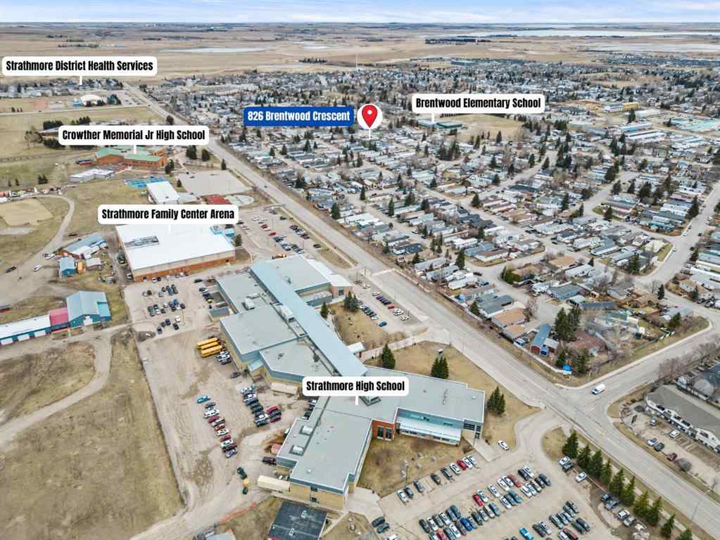 MLS® A2248510 - 826 Brentwood Crescent  in Brentwood_Strathmore Strathmore, Residential