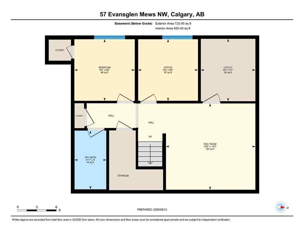 MLS® A2248527 - 57 Evansglen Mews NW in Evanston Calgary, Residential