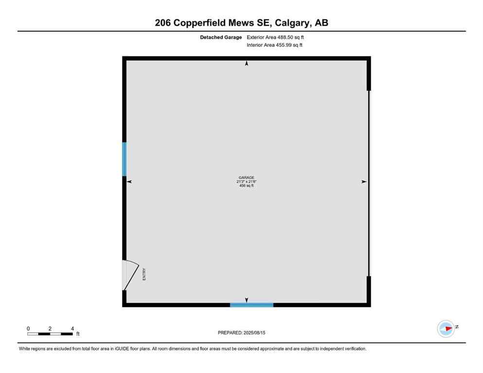 MLS® A2248560 - 206 Copperfield Mews SE in Copperfield Calgary, Residential