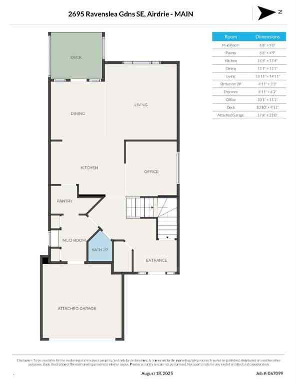 MLS® A2248561 - 2695 Ravenslea Gardens SE in NONE Airdrie, Residential