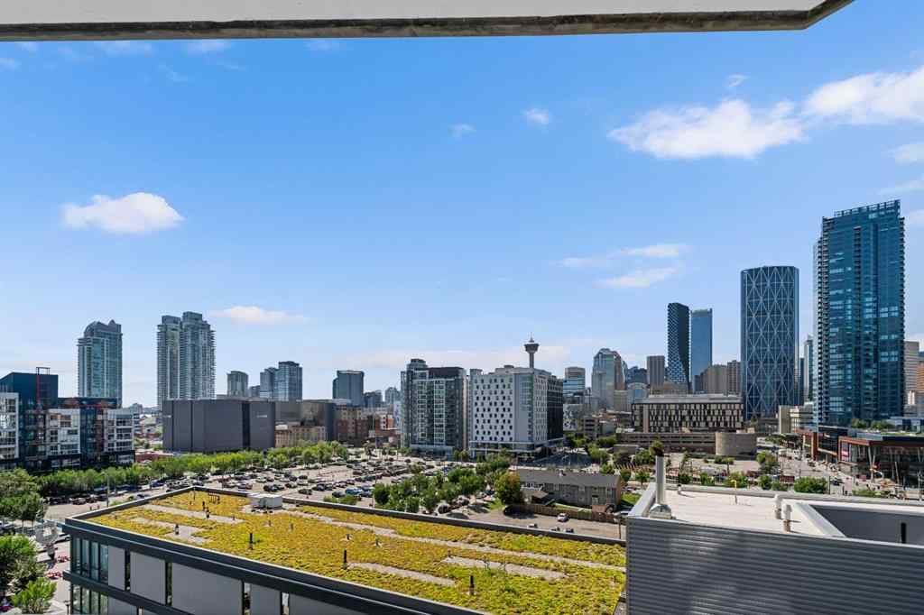 MLS® A2248602 - Unit #801 615 6 Avenue SE in Downtown East Village Calgary, Residential