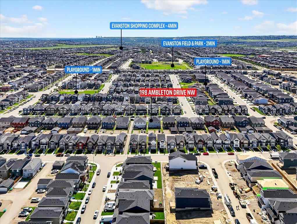 MLS® A2248633 - 198 Ambleton Drive NW in Moraine Calgary, Residential