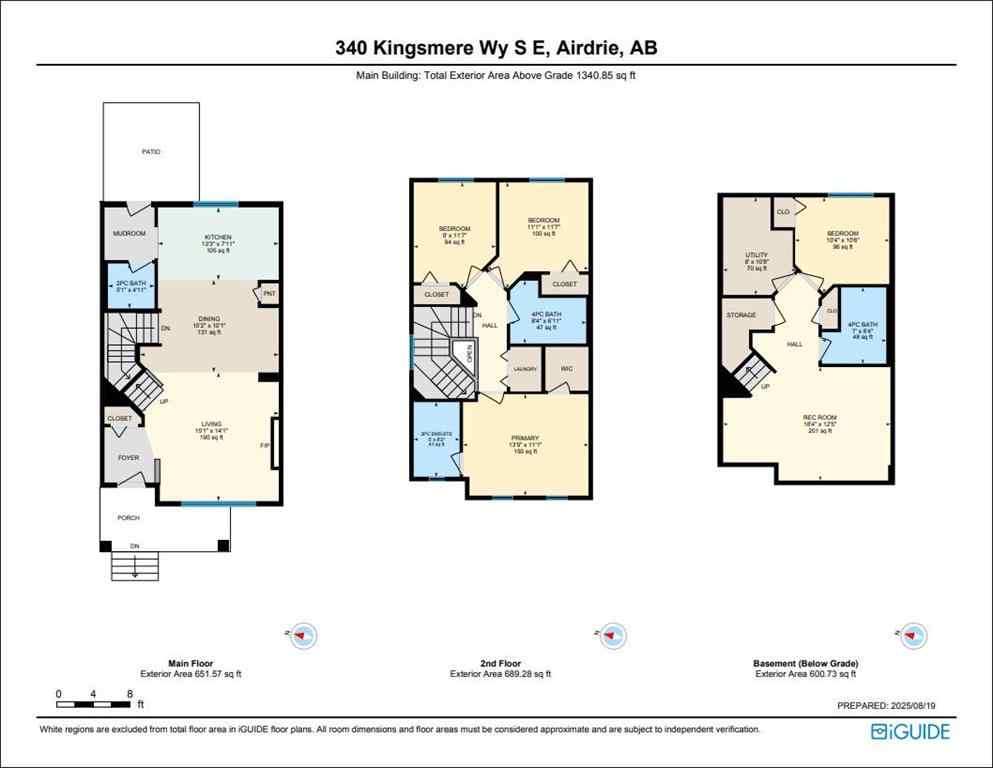 MLS® A2248731 - 340 Kingsmere Way SE in Kings Heights Airdrie, Residential