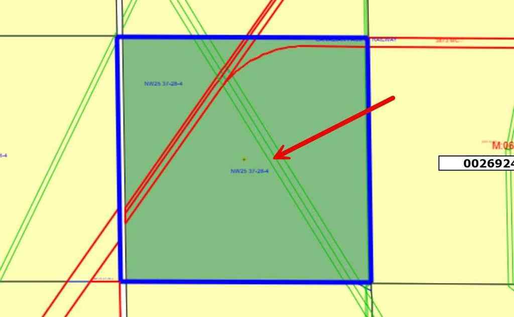MLS® A2248735 - ON Range Road 281  NW in NONE Rural Red Deer County, Land