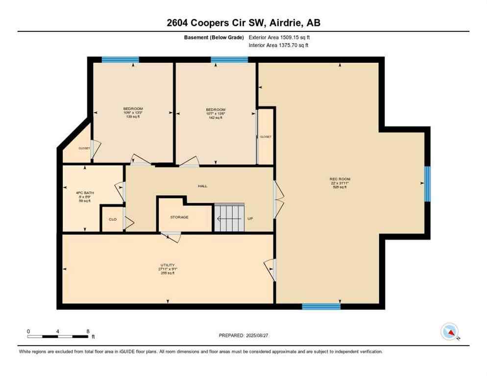 MLS® A2248739 - 2604 Coopers Circle SW in Coopers Crossing Airdrie, Residential