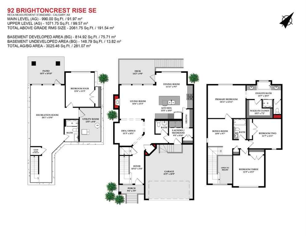 MLS® A2248768 - 92 Brightoncrest Rise SE in New Brighton Calgary, Residential