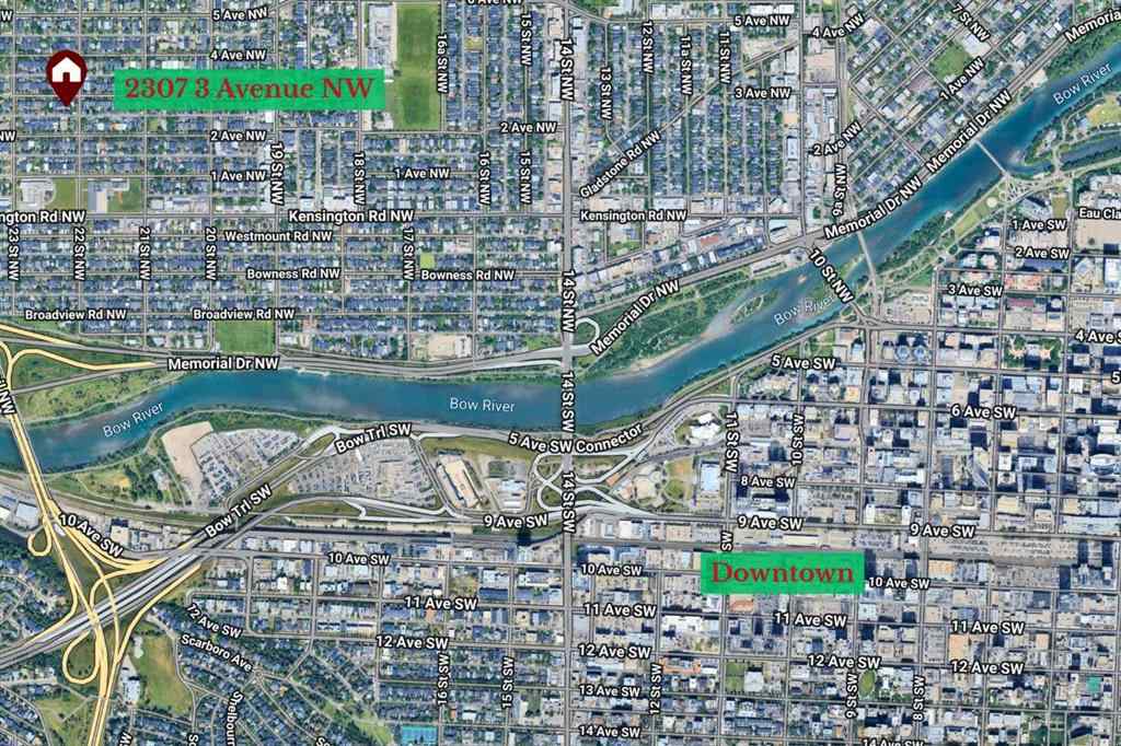 MLS® A2248810 - 2307 3 Avenue NW in West Hillhurst Calgary, Residential