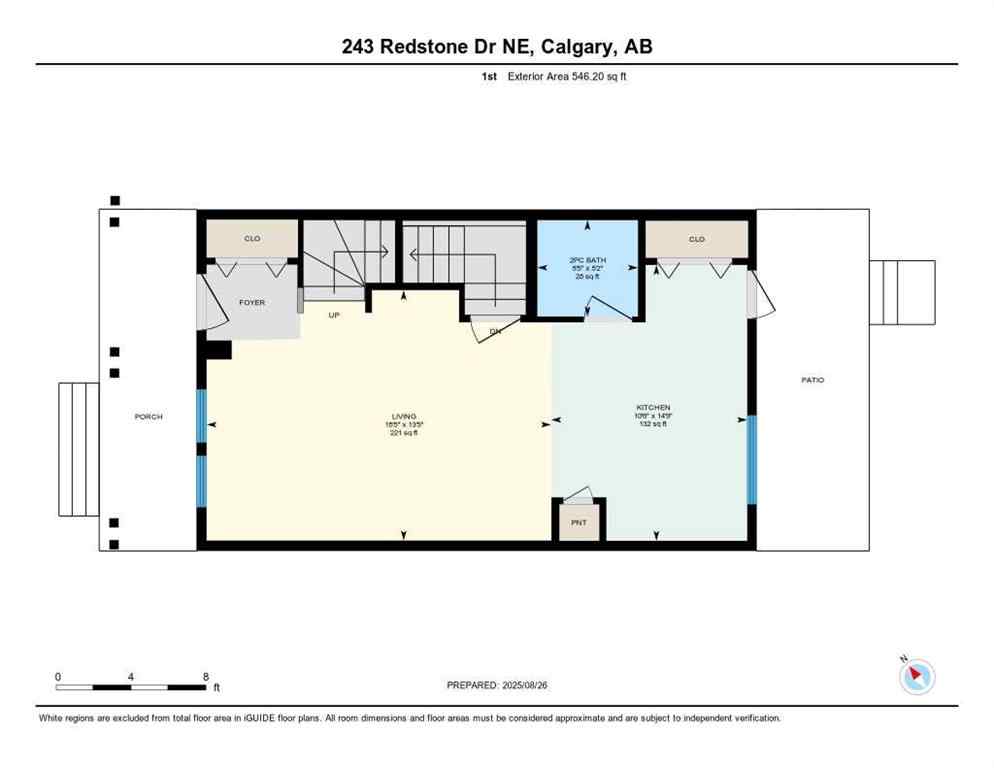MLS® A2248831 - 243 Redstone Drive NE in Redstone Calgary, Residential