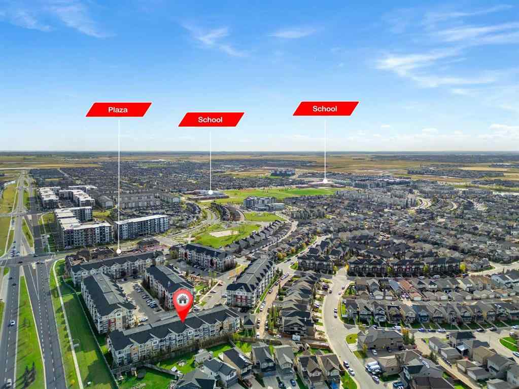 MLS® A2248881 - Unit #5310 155 Skyview Ranch Way NE in Skyview Ranch Calgary, Residential