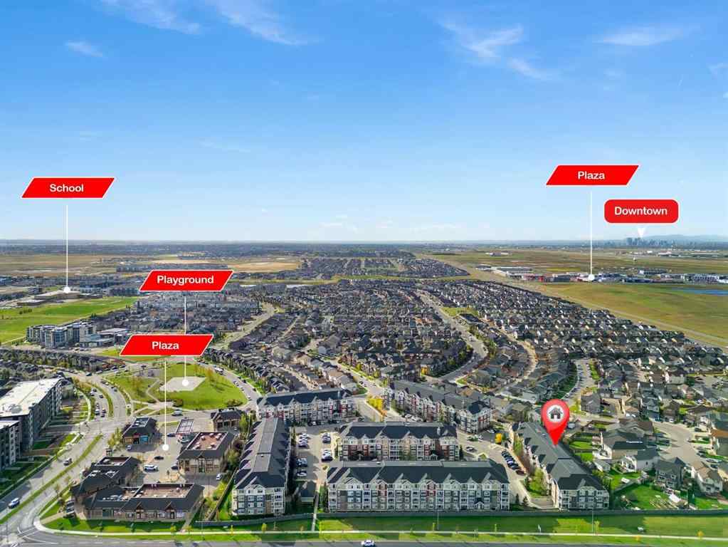 MLS® A2248881 - Unit #5310 155 Skyview Ranch Way NE in Skyview Ranch Calgary, Residential
