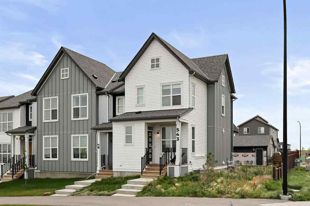 MLS® A2248888 - 543 Livingston Way NE in Livingston Calgary, Residential