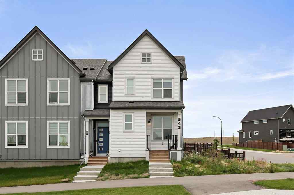 MLS® A2248888 - 543 Livingston Way NE in Livingston Calgary, Residential