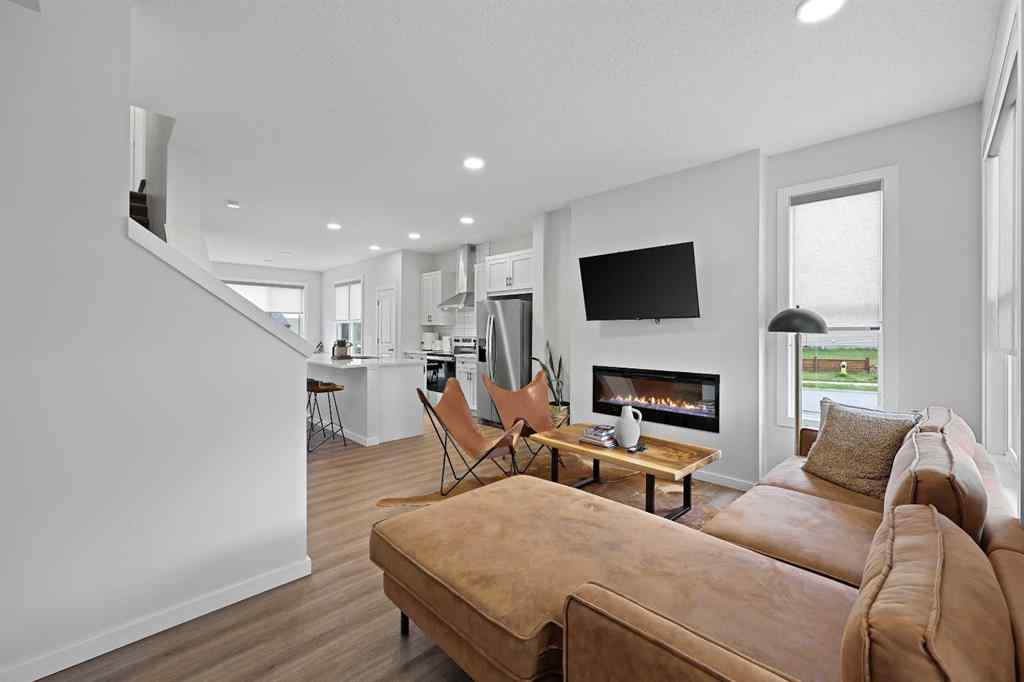 MLS® A2248888 - 543 Livingston Way NE in Livingston Calgary, Residential