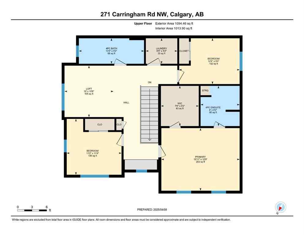 MLS® A2248894 - 271 Carringham Road NW in Carrington Calgary, Residential