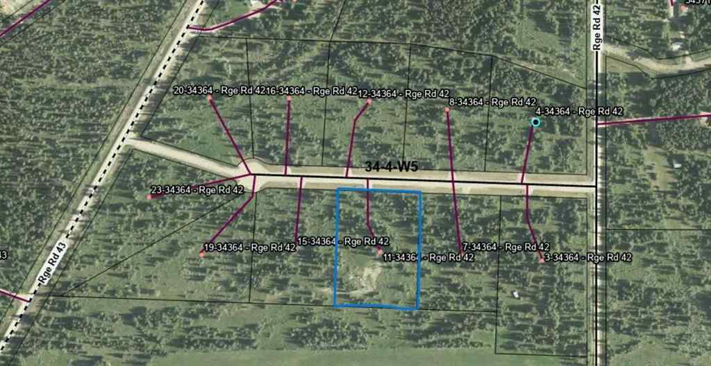 MLS® A2248905 - Unit #11 34364 Range Road 42   in NONE Rural Mountain View County, Land