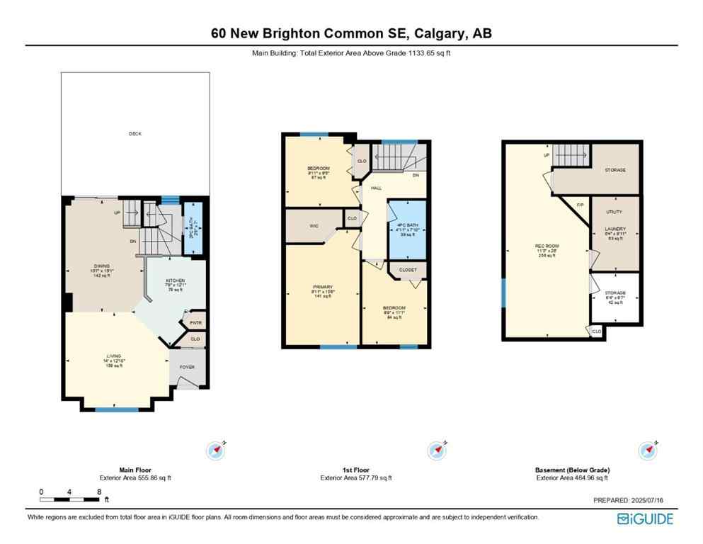MLS® A2248925 - 60 New Brighton Common SE in New Brighton Calgary, Residential