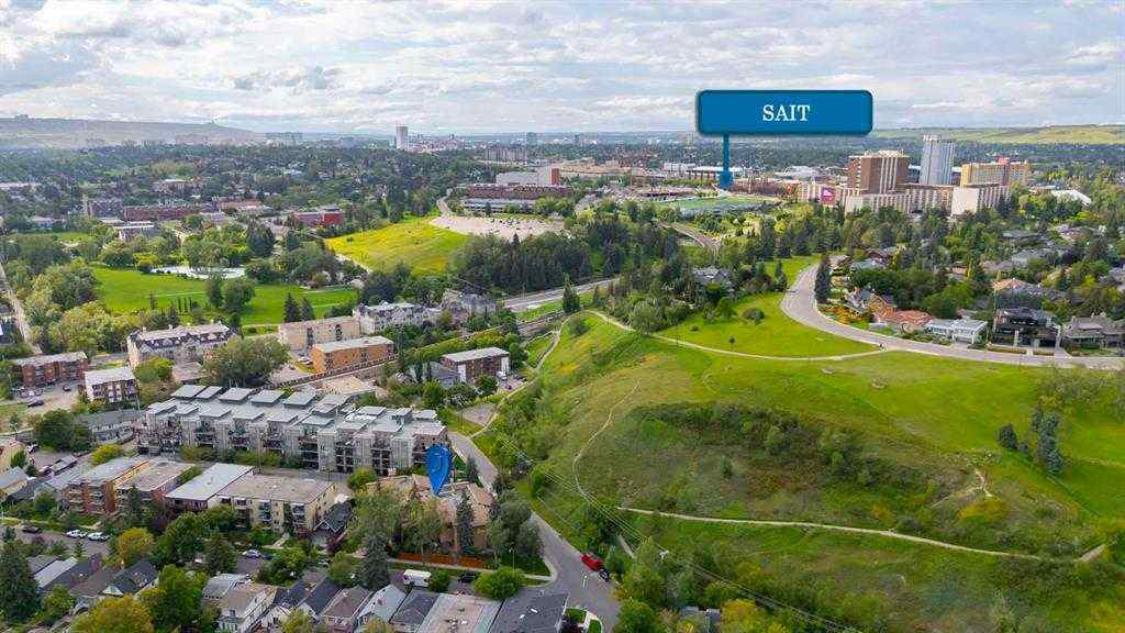 MLS® A2248937 - Unit #100 808 4 Avenue NW in Sunnyside Calgary, Residential