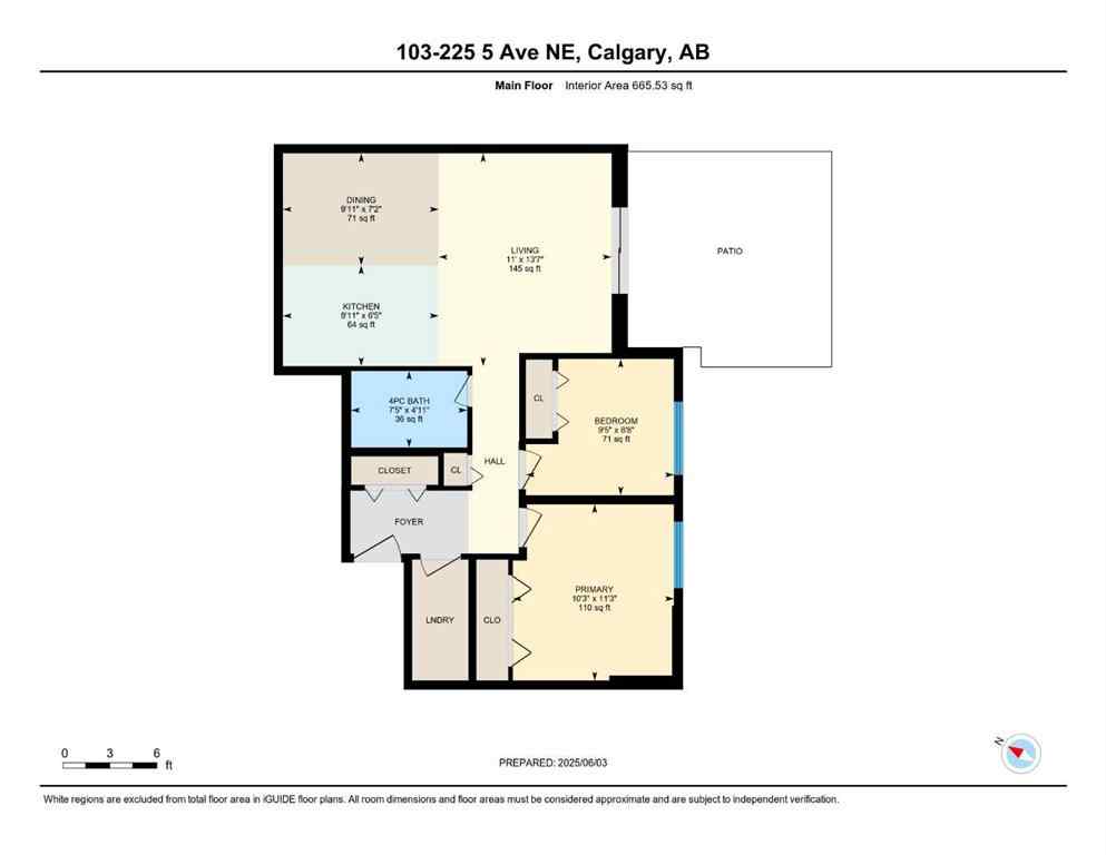 MLS® A2248973 - Unit #103 222 5 Avenue NE in Crescent Heights Calgary, Residential