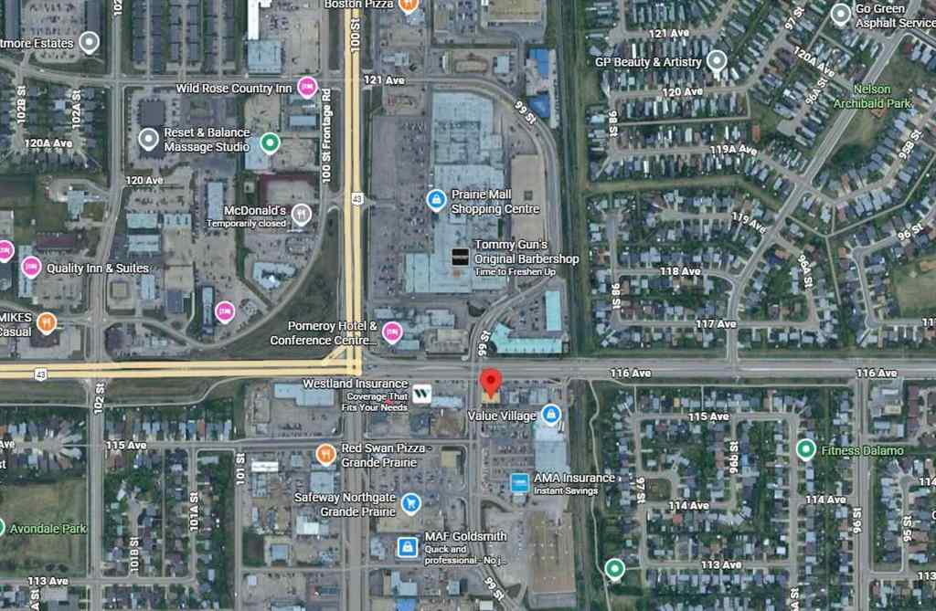 MLS® A2248977 - 9823 116 Avenue  in VLA Montrose Grande Prairie, Commercial