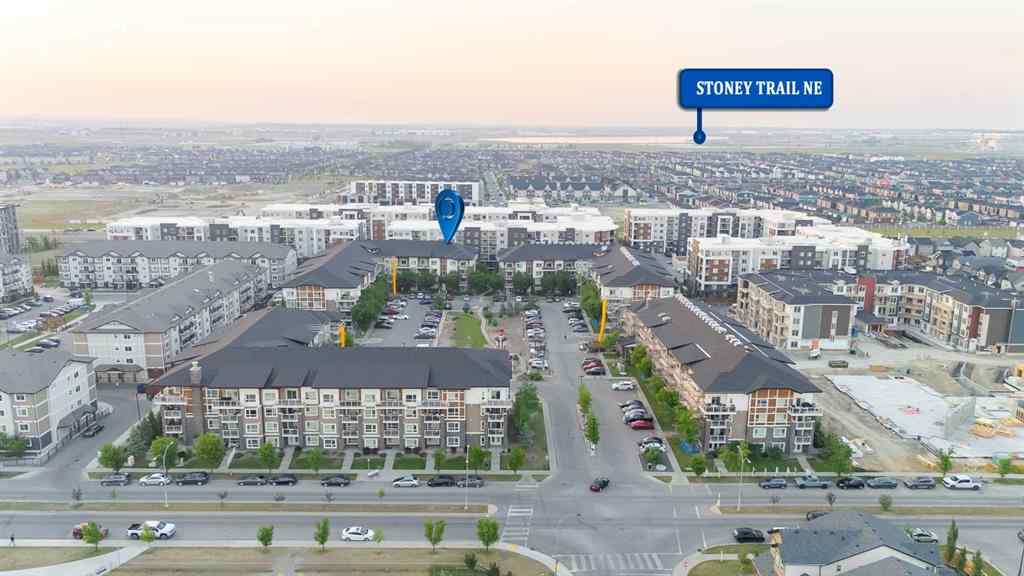 MLS® A2248984 - Unit #3107 240 Skyview Ranch Road NE in Skyview Ranch Calgary, Residential