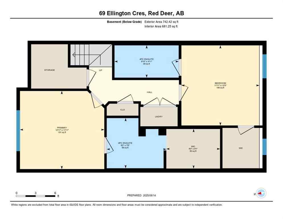 MLS® A2248997 - 69 Ellington Crescent  in Evergreen Red Deer, Residential