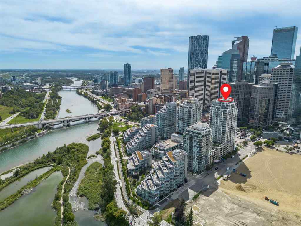 MLS® A2249013 - Unit #1325 222 Riverfront Avenue SW in Chinatown Calgary, Residential