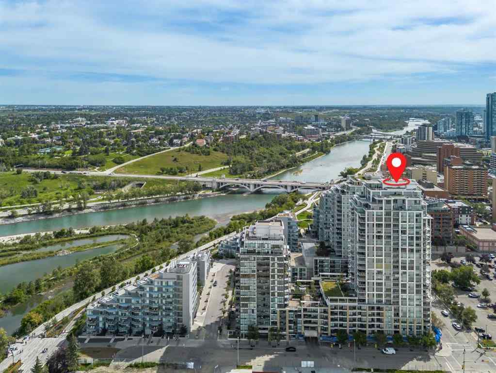 MLS® A2249013 - Unit #1325 222 Riverfront Avenue SW in Chinatown Calgary, Residential