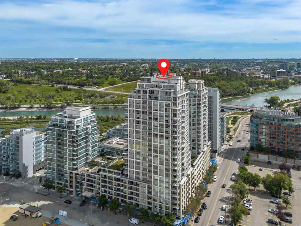 MLS® A2249013 - Unit #1325 222 Riverfront Avenue SW in Chinatown Calgary, Residential