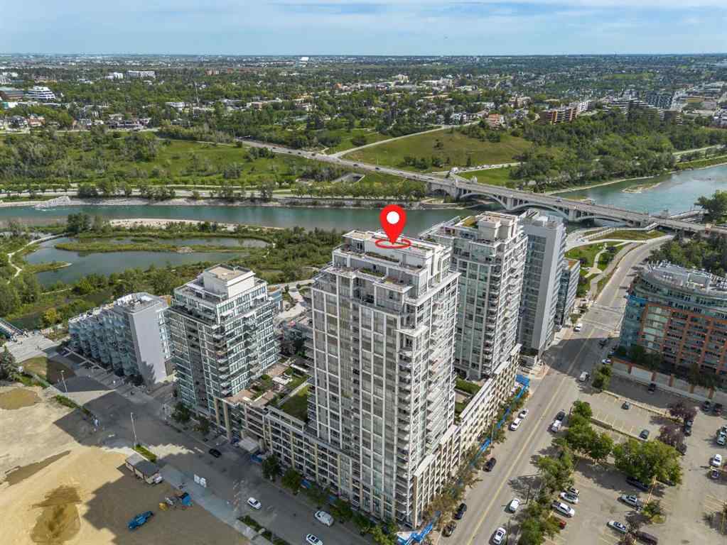 MLS® A2249013 - Unit #1325 222 Riverfront Avenue SW in Chinatown Calgary, Residential