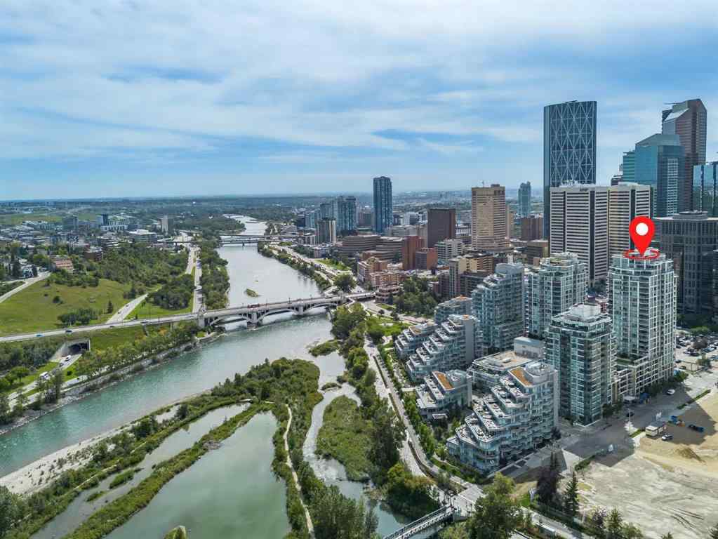 MLS® A2249013 - Unit #1325 222 Riverfront Avenue SW in Chinatown Calgary, Residential