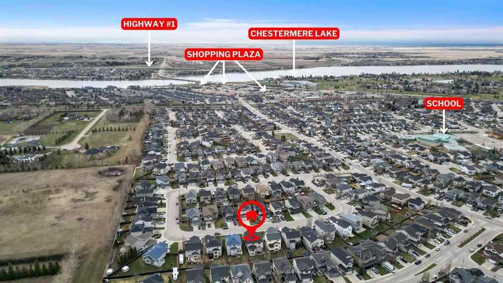 MLS® A2249035 - 213 Hawkmere Close  in Westmere Chestermere, Residential