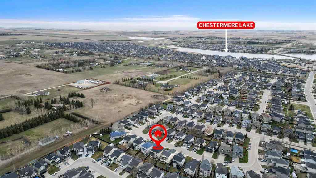MLS® A2249035 - 213 Hawkmere Close  in Westmere Chestermere, Residential