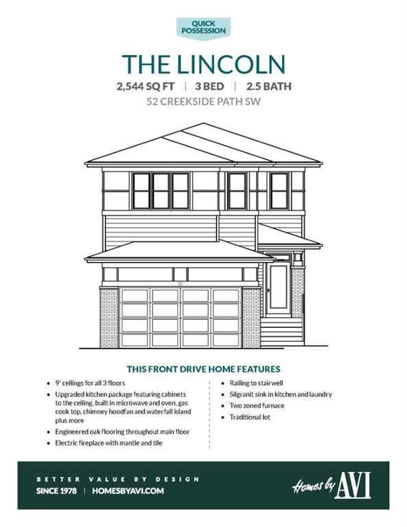 MLS® A2249111 - 52 Creekside Path SW in Pine Creek Calgary, Residential