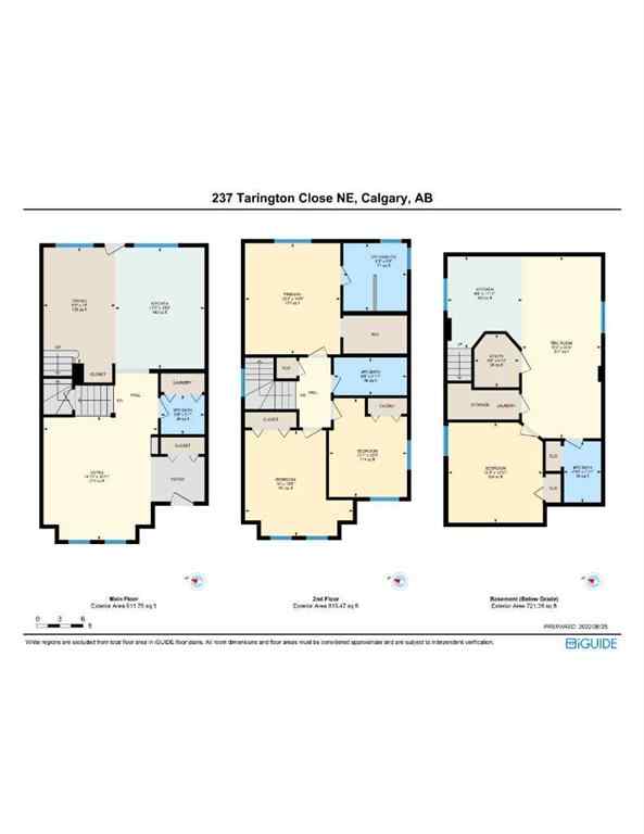 MLS® A2249146 - 237 Tarington Close NE in Taradale Calgary, Residential