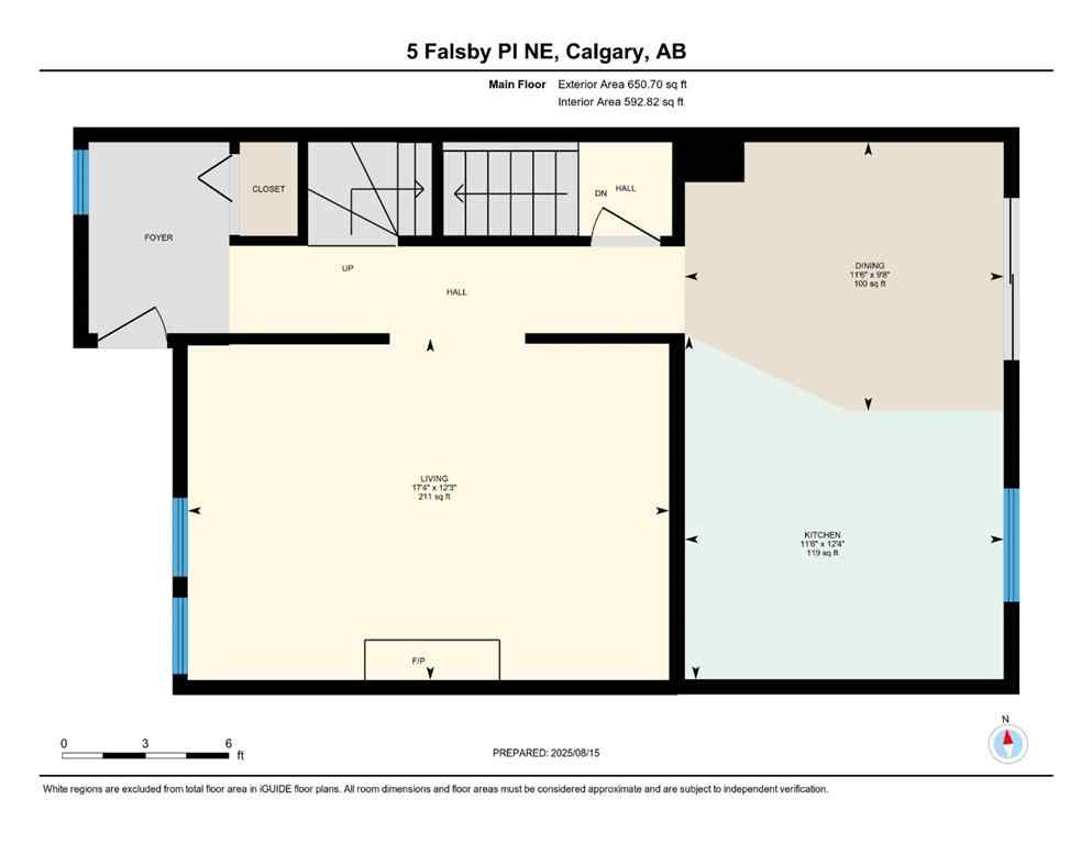 MLS® A2249165 - 5 Falsby Place NE in Falconridge Calgary, Residential