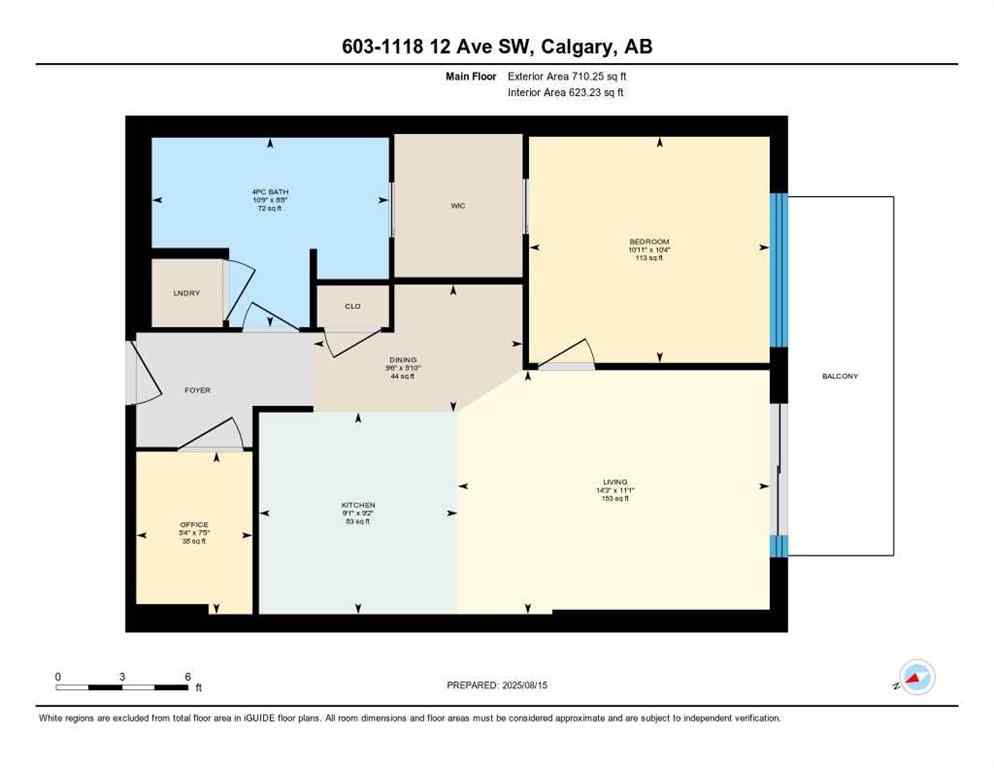 MLS® A2249228 - Unit #603 1118 12 Avenue SW in Beltline Calgary, Residential