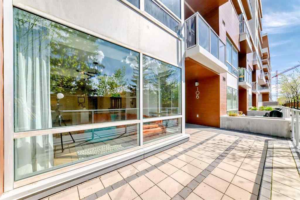 MLS® A2249285 - Unit #106 8505 Broadcast Avenue SW in West Springs Calgary, Residential