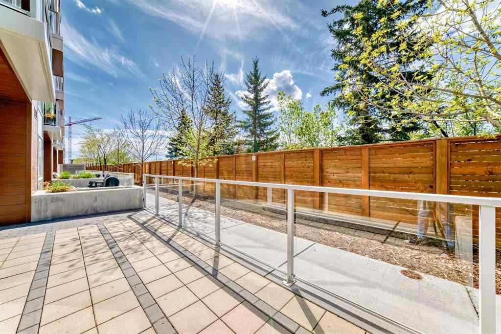 MLS® A2249285 - Unit #106 8505 Broadcast Avenue SW in West Springs Calgary, Residential