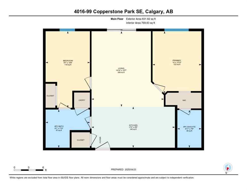 MLS® A2249319 - Unit #4106 99 Copperstone Park SE in Copperfield Calgary, Residential