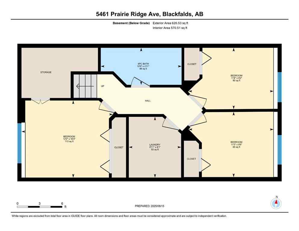 MLS® A2249462 - 5461 Prairie Ridge Avenue  in Panorama Estates Blackfalds, Residential