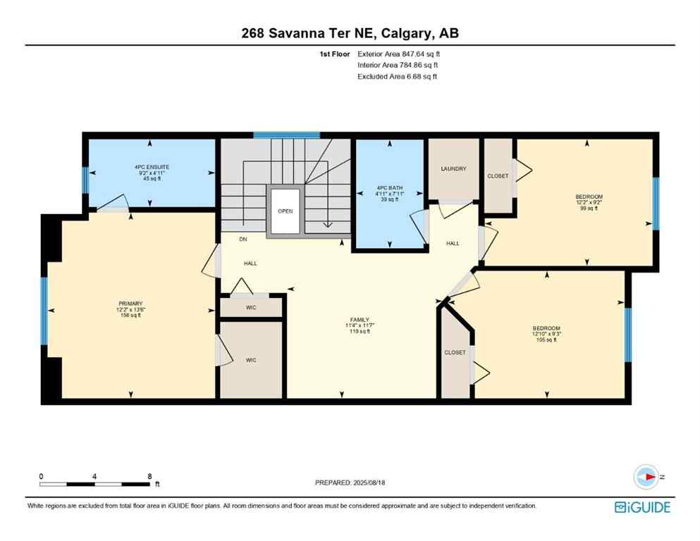 MLS® A2249474 - 268 Savanna Terrace NE in Saddle Ridge Calgary, Residential