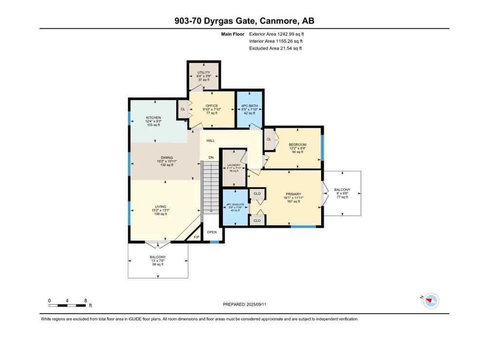 MLS® A2249486 - Unit #903 70 Dyrgas Gate  in Three Sisters Canmore, Residential