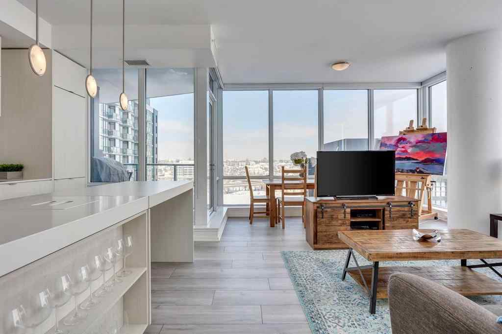 MLS® A2249495 - Unit #1107 615 6 Avenue SE in Downtown East Village Calgary, Residential