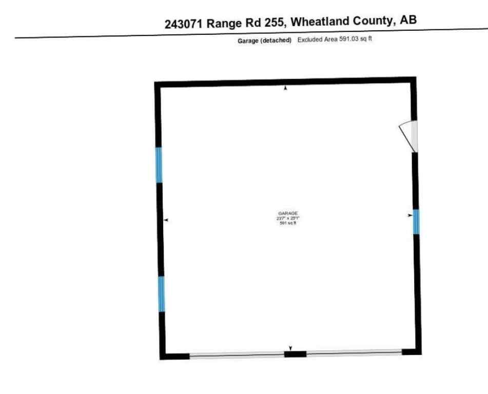 MLS® A2249503 - 243071 Range Road 255   in NONE Rural Wheatland County, Residential