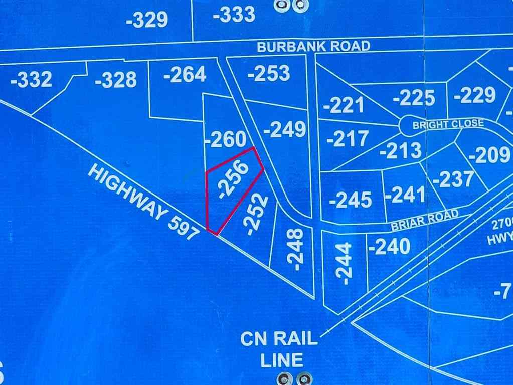 MLS® A2249512 - 256 Briar Road  in Burbank Rural Lacombe County, Land