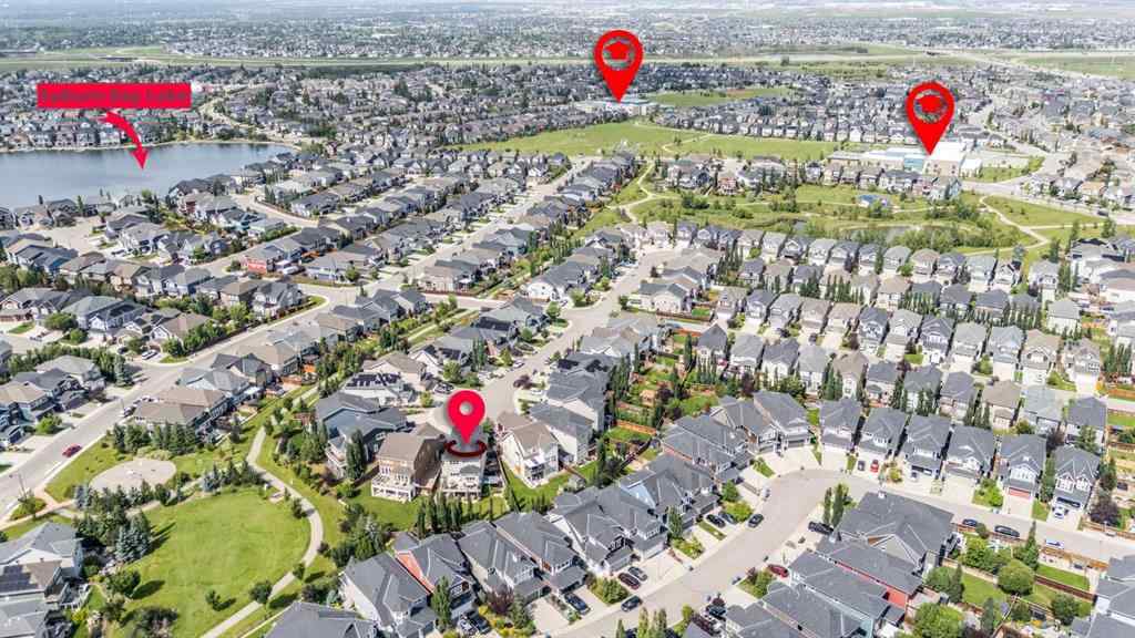 MLS® A2249515 - 49 Auburn Springs Place SE in Auburn Bay Calgary, Residential